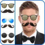 Logo of Mustache Photo Editor android Application 